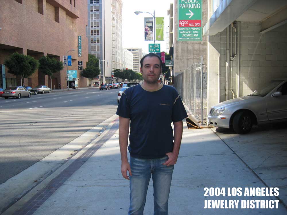 the beggining of jewelry retouching Los Angeles 2004
